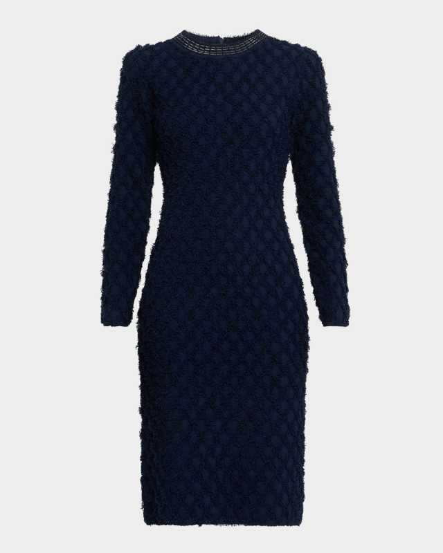 Apollo Fringed Chain-Trim Dress